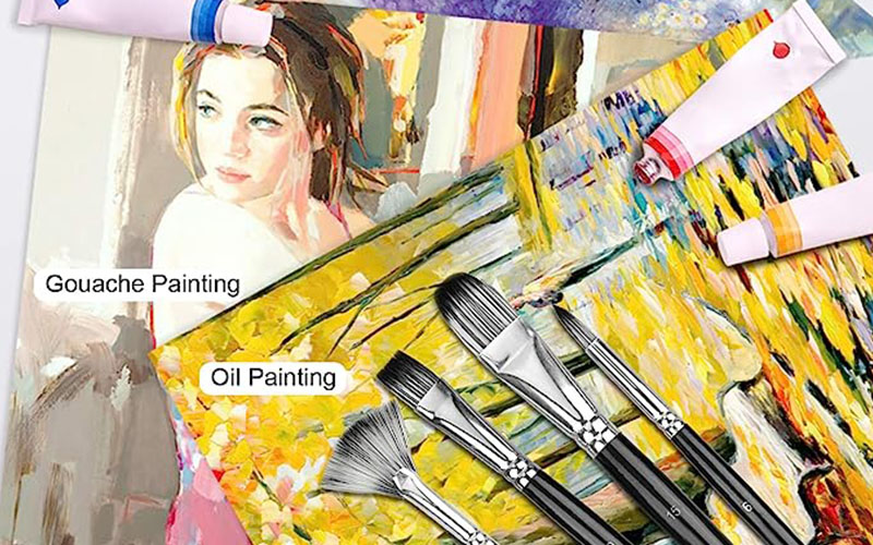 SHJ Artist Paint Brushes Feature And Application