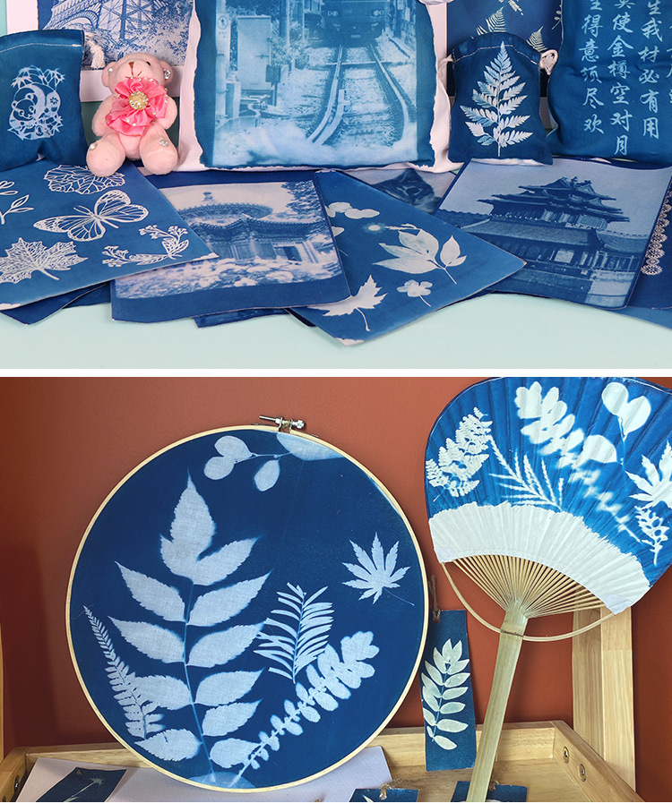How to make cyanotype craft?