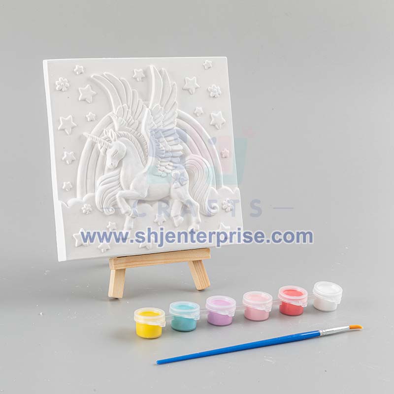 DIY Carton Models Kids Plaster Painting Kit