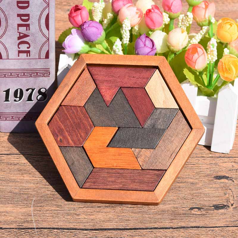 Tetris Puzzle Wooden Puzzle Block